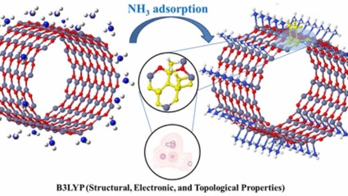 Adsorption of NH3 with Different Coverages on Single-Walled ZnO Nanotube: DFT and QTAIM Study