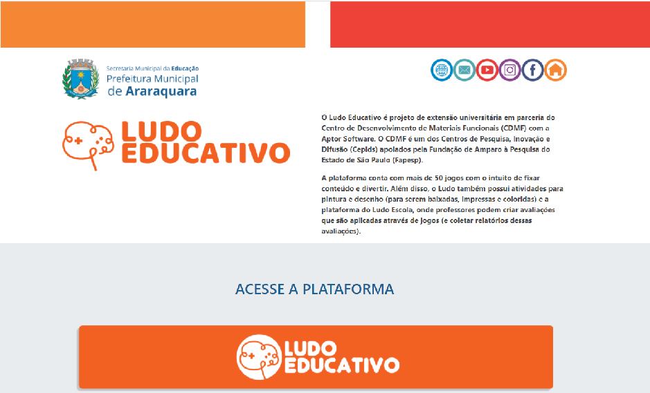 Portal Ludo Educativo lança atividades gratuitas para professores e alunos  - Centro de Desenvolvimento de Materiais Funcionais CEPID-FAPESP