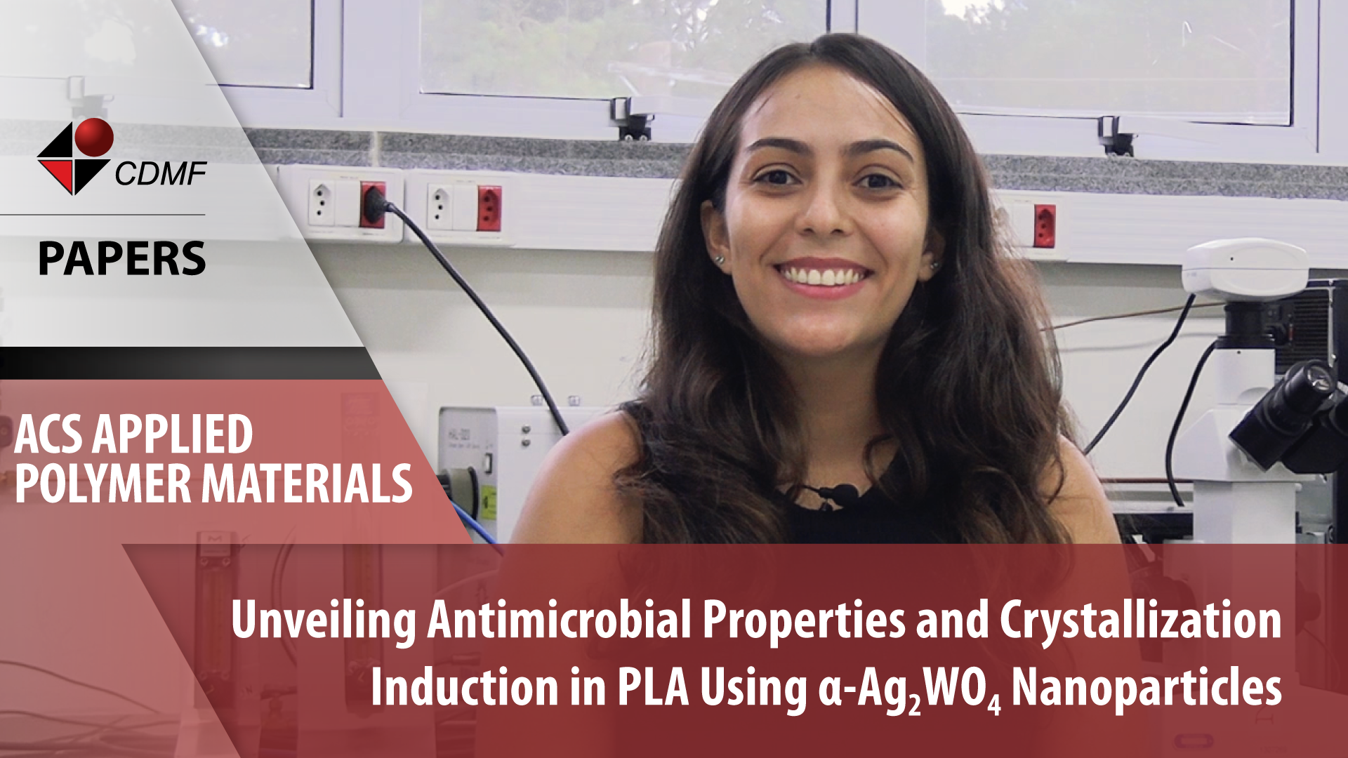 CDMF Papers – Unveiling Antimicrobial Properties and Crystallization Induction in PLA Using α-Ag2WO4 Nanoparticles
