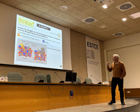 Pesquisador do CDMF apresenta palestra sobre inovação antimicrobiana na Universidade Jaume I