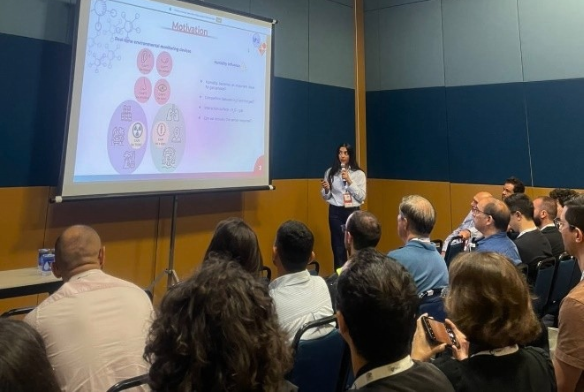 Grupo de pesquisa associado ao LIEC apresenta trabalhos em congresso internacional de materiais